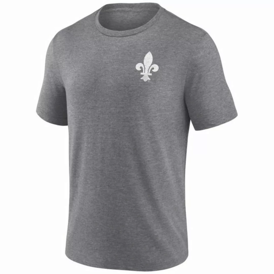 Fanatics Print-Shirt Quebec Nordiques TriBlend Backprint heather grey günstig online kaufen