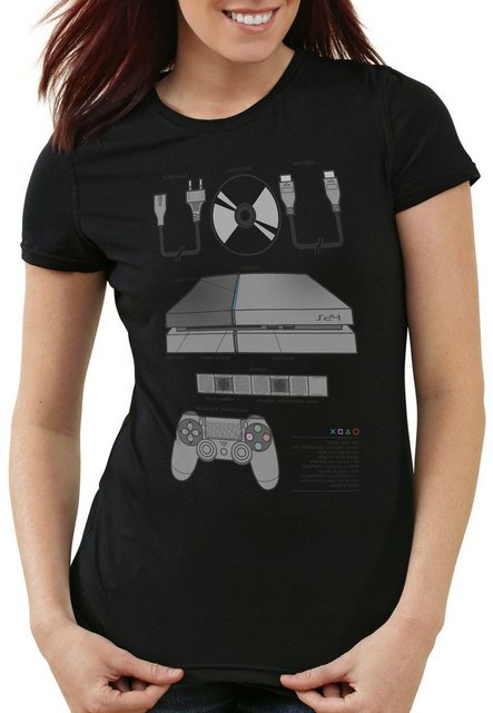 style3 T-Shirt PS4 Gamer konsole pro vr günstig online kaufen