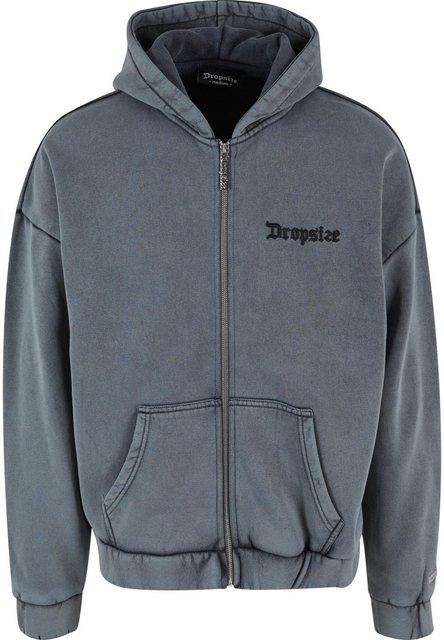 Dropsize Sweatjacke Dropsize Herren Dropsize Super Heavy Blank Zip Cardigan günstig online kaufen