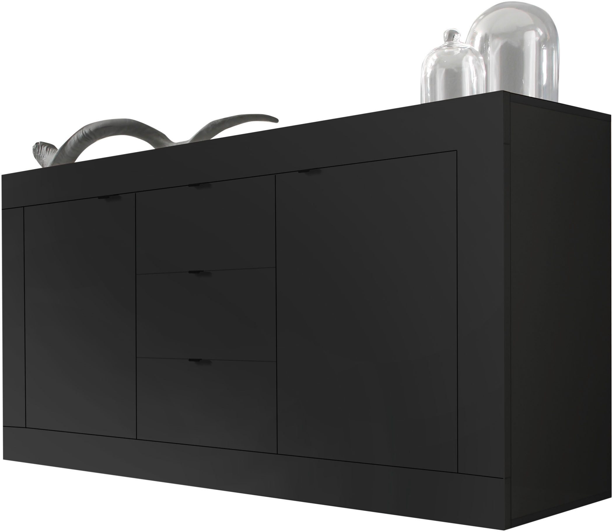 INOSIGN Sideboard "Basic", Breite 160 cm, 2 Türen 3 Schubkästen günstig online kaufen