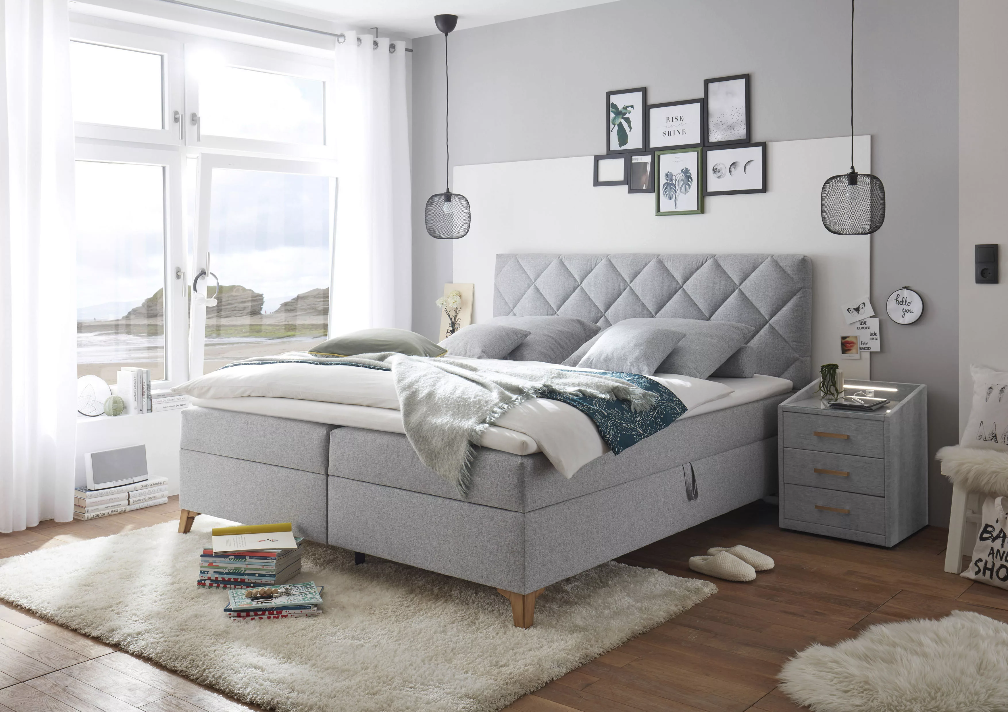 ED EXCITING DESIGN Boxbett "Ratford", (5 St.), inkl. zwei Bettkästen und To günstig online kaufen