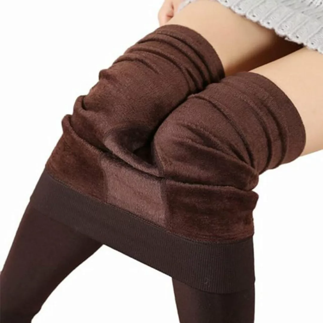 NATICY Thermoleggings Gepolsterte Thermohose,Warme Leggings für Frauen Ther günstig online kaufen