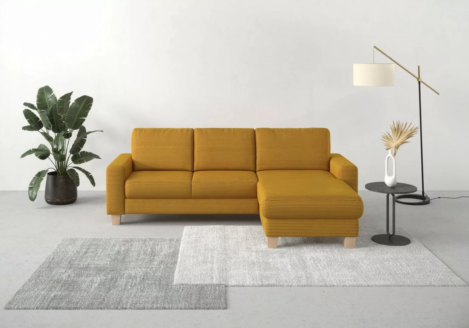 Home affaire Ecksofa Summer L-Form, mit Recamiere, mit oder ohne Bettfunkti günstig online kaufen