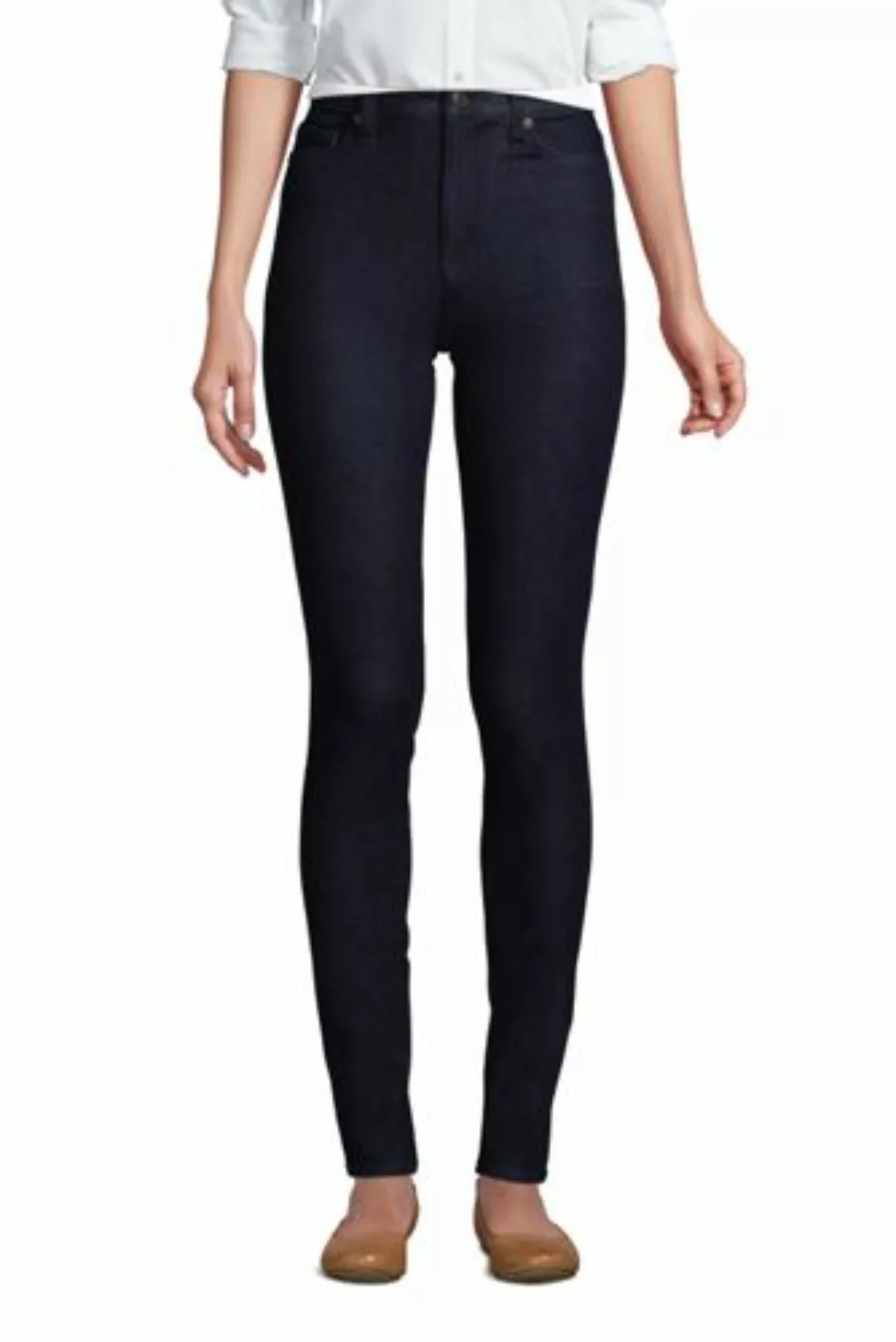 Slim Fit 360° Stretch Jeans, Damen, Größe: 42 30 Normal, Blau, Elasthan, by günstig online kaufen