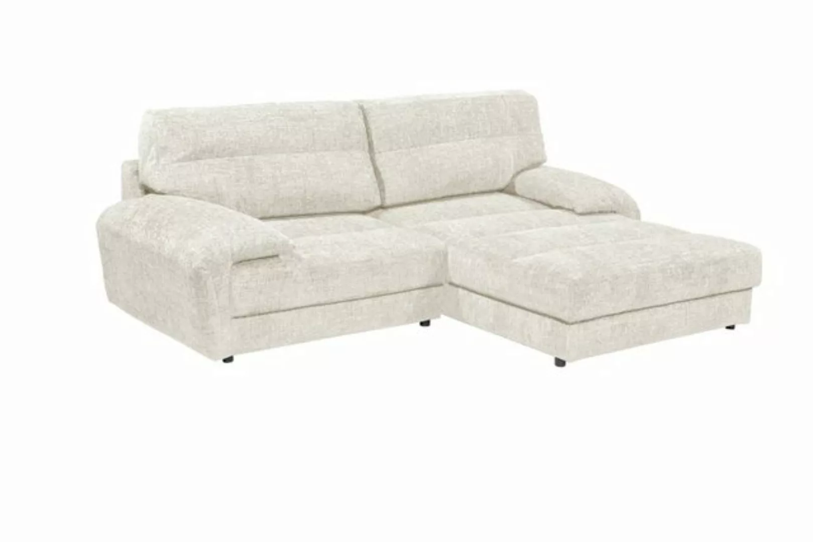 ED EXCITING DESIGN Ecksofa Princeton, mit oder ohne Hocker bestellbar günstig online kaufen