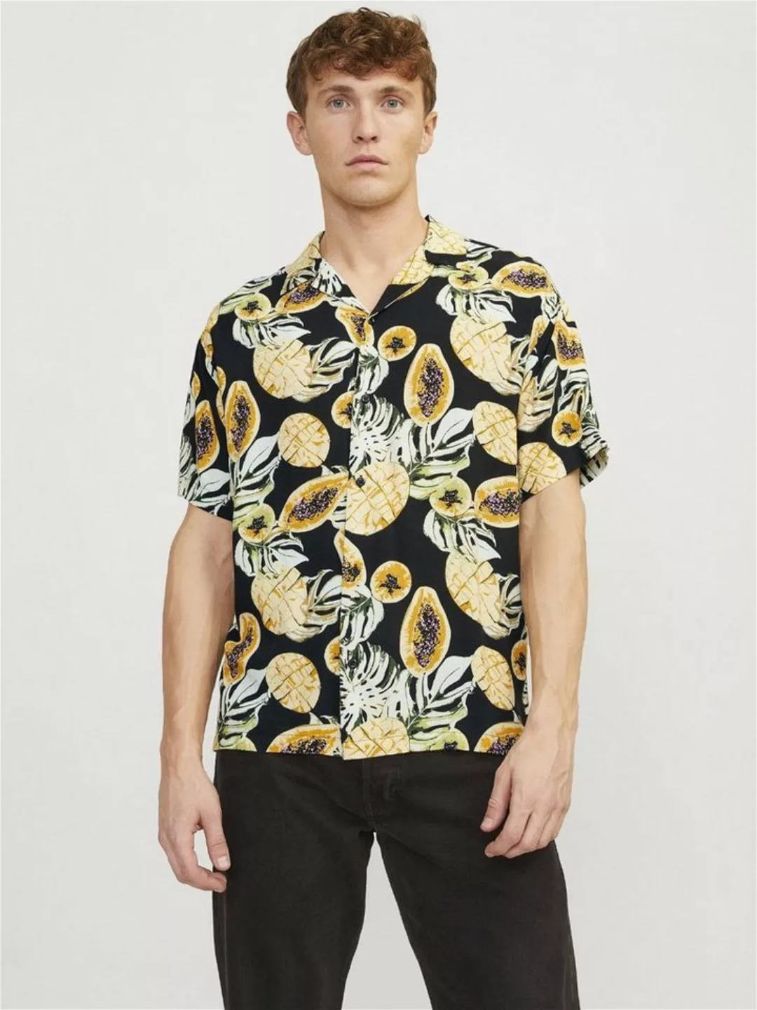 Jack & Jones Hawaiihemd JORLUKE TAMPA AOP SHIRT SS SN günstig online kaufen