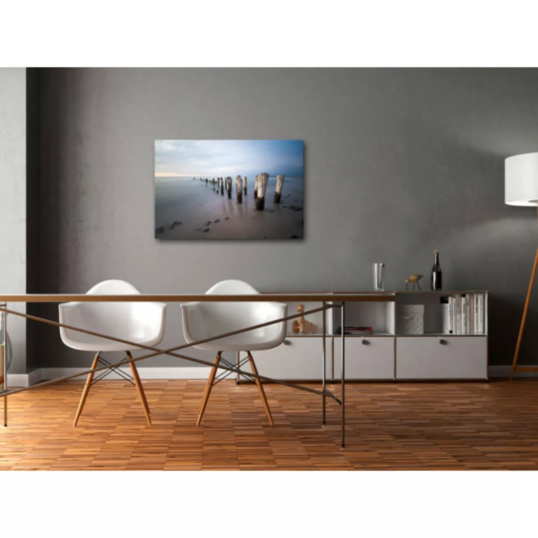 Bild auf Leinwand Sea Defence XXL günstig online kaufen