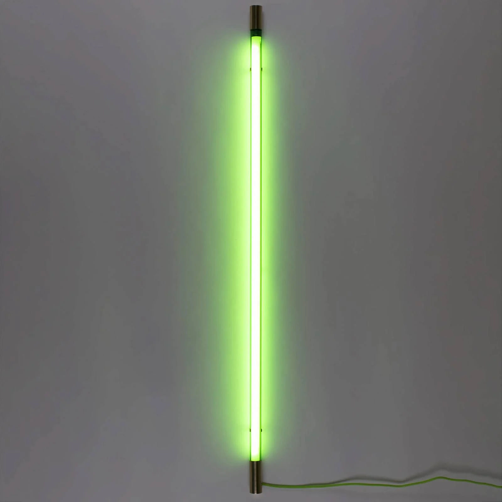 SELETTI Linea Gold LED-Wandlampe, grün günstig online kaufen