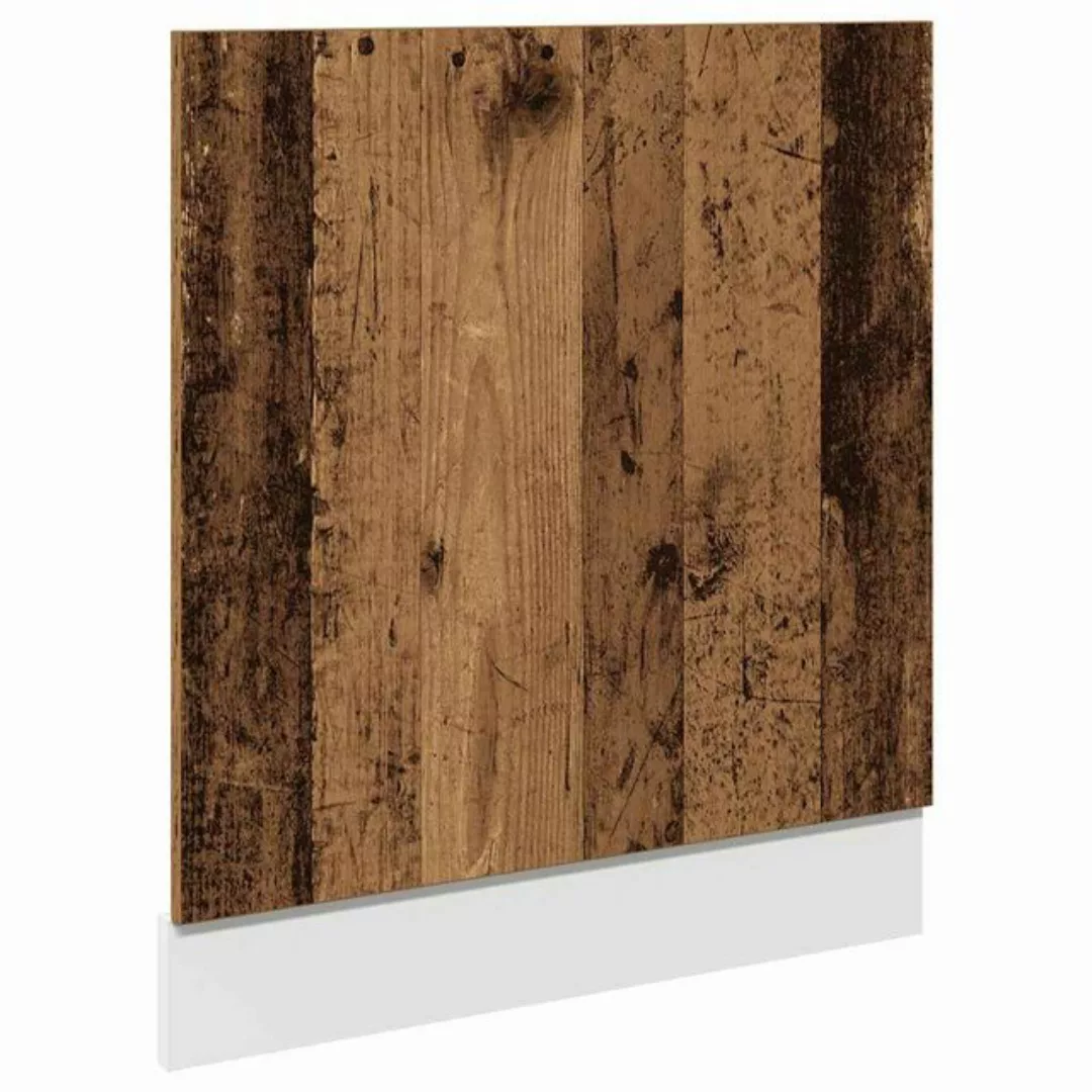 vidaXL Unterschrank Geschirrspülerblende Altholz-Optik 60x1,5x67 cm Holzwer günstig online kaufen