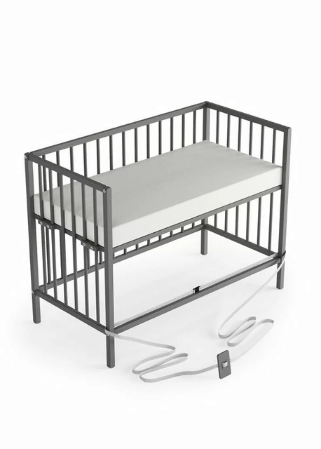 Sämann Beistellbett Beistellbett 60x120 cm mit Matratze Cloud Air & Umbause günstig online kaufen