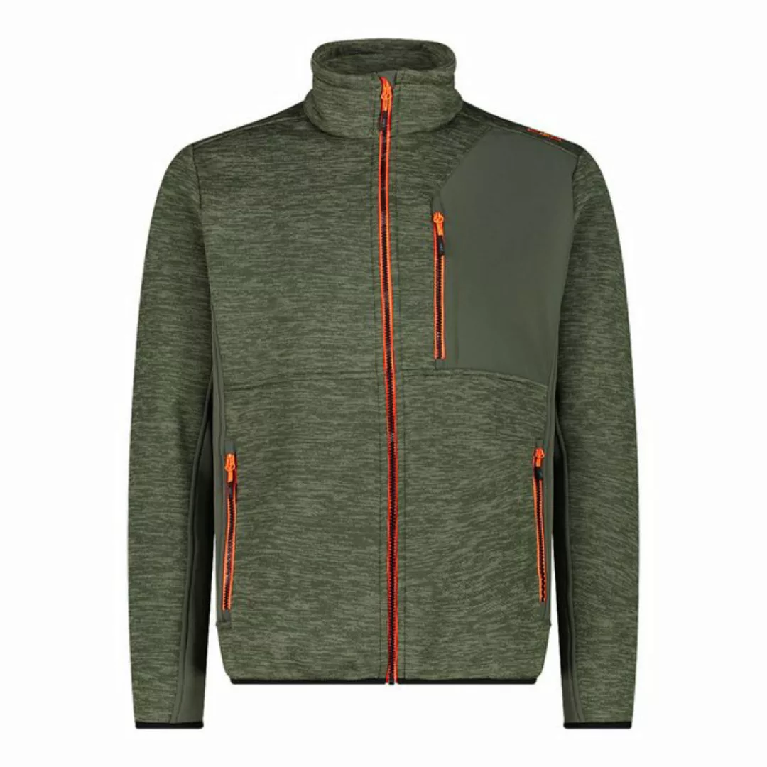 CMP Sweatjacke Jacquard Knit-Tech Fleece speziell verarbeitetes Fleece günstig online kaufen