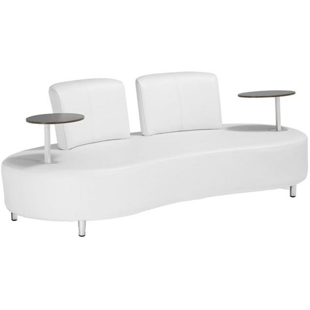 Gartentrends Sofa Aalborg, in weiß. Abmessungen (LxBxH) 89x212x78 cm günstig online kaufen