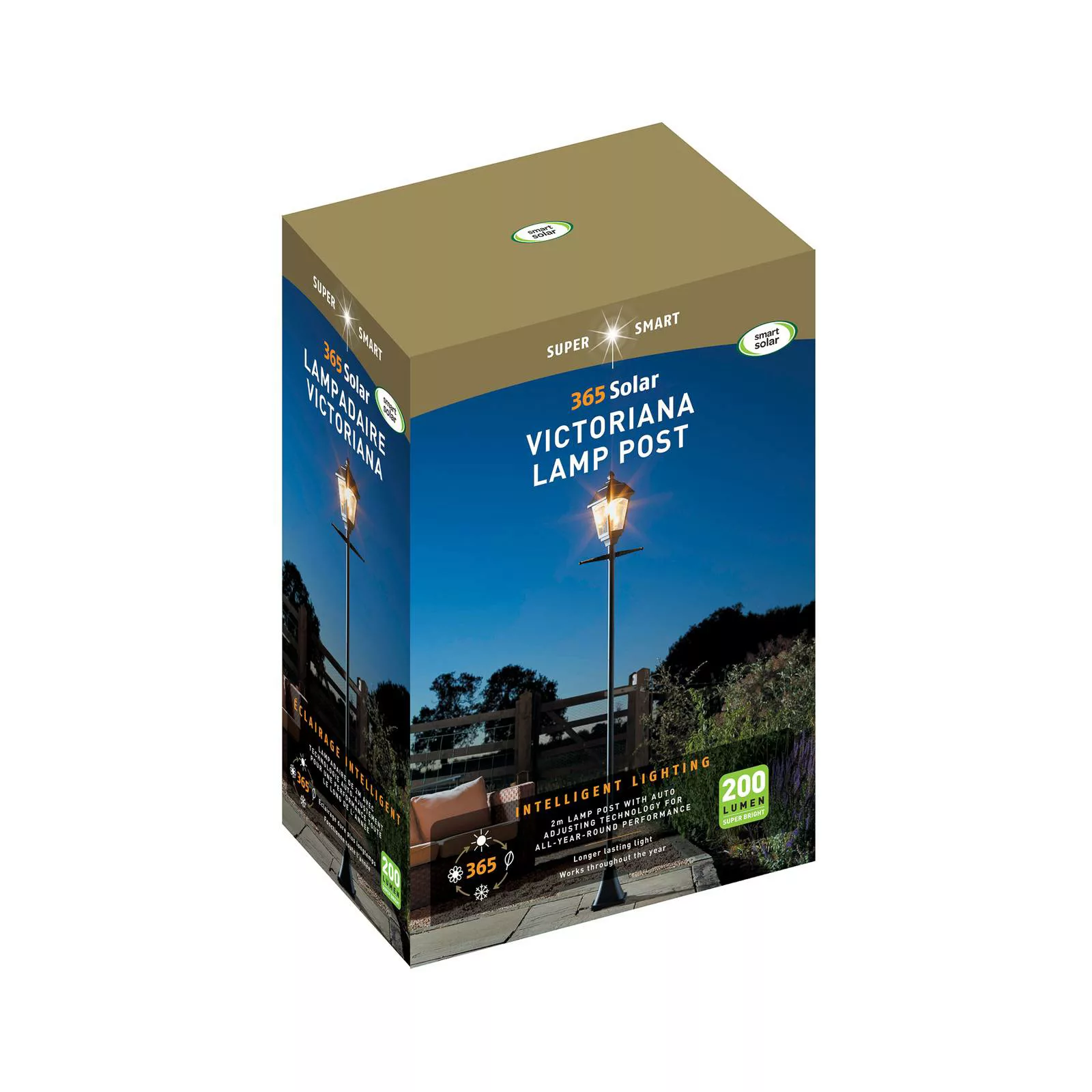 LED-Solar-Mastleuchte Victoriana 365 günstig online kaufen