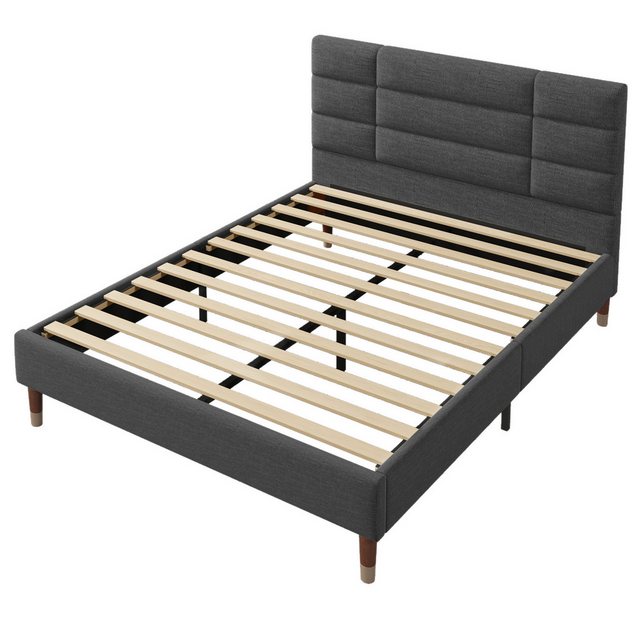 KLAM HOME Polsterbett Doppelbett Einzelbett Continentalbett mit 8 cm dickes günstig online kaufen