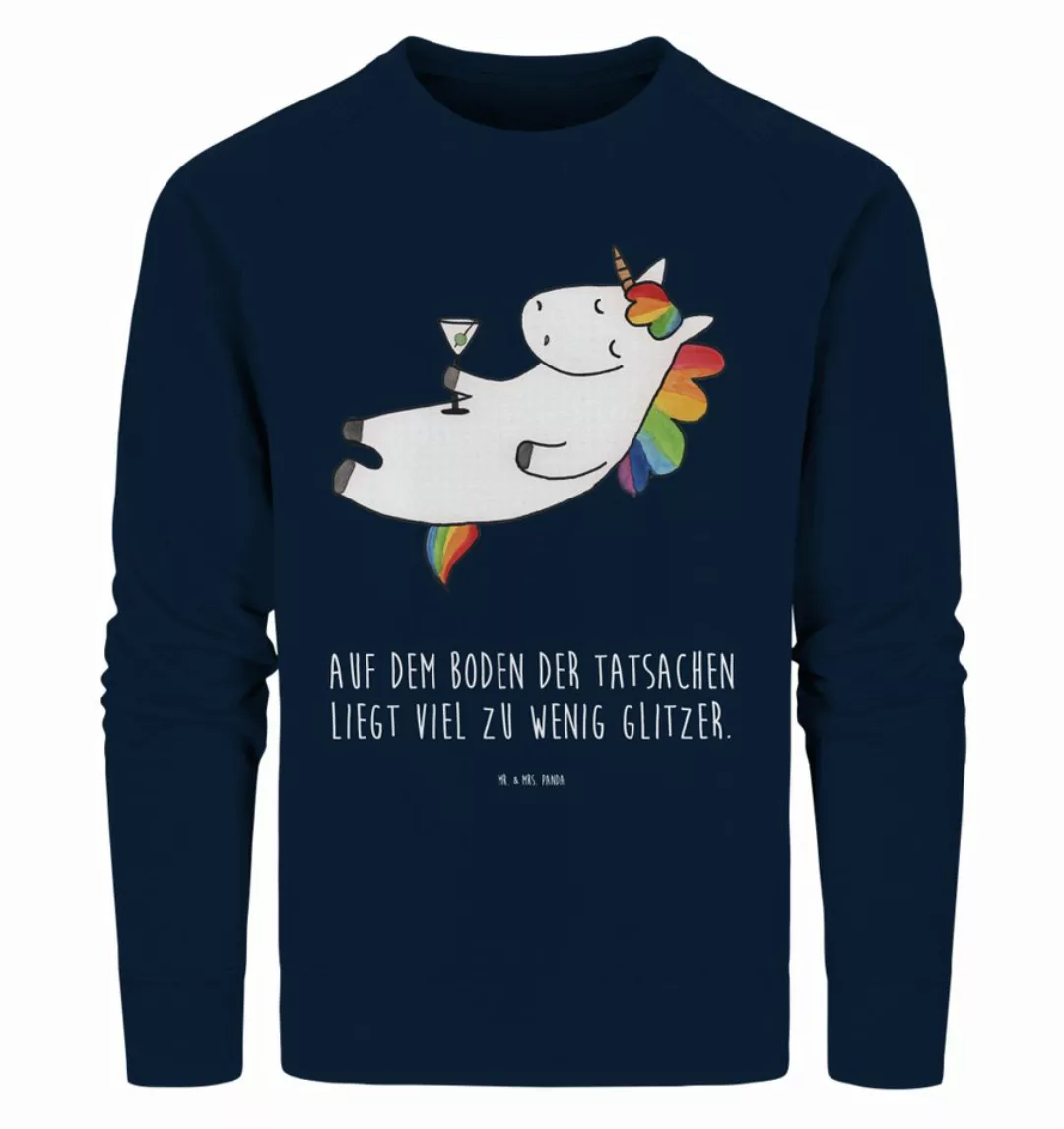 Mr. & Mrs. Panda Longpullover Größe XXL Einhorn Cocktail - French Navy - Ge günstig online kaufen