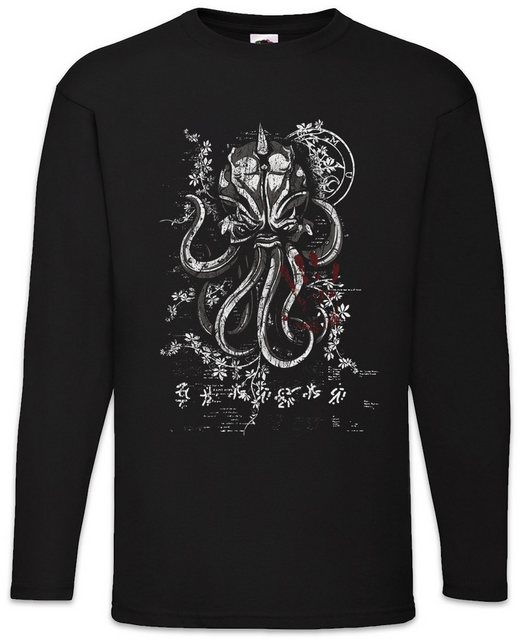 Urban Backwoods Langarmshirt Asian Ornament Octopus Langarm T-Shirt Cthulhu günstig online kaufen