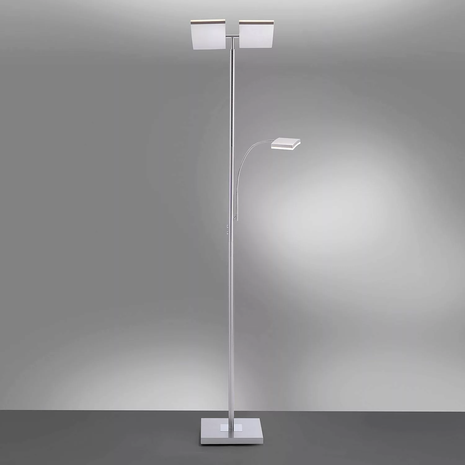 JUST LIGHT Stehlampe »RUBEN«, 2 flammig, Leuchtmittel LED-Board-LED-Board günstig online kaufen