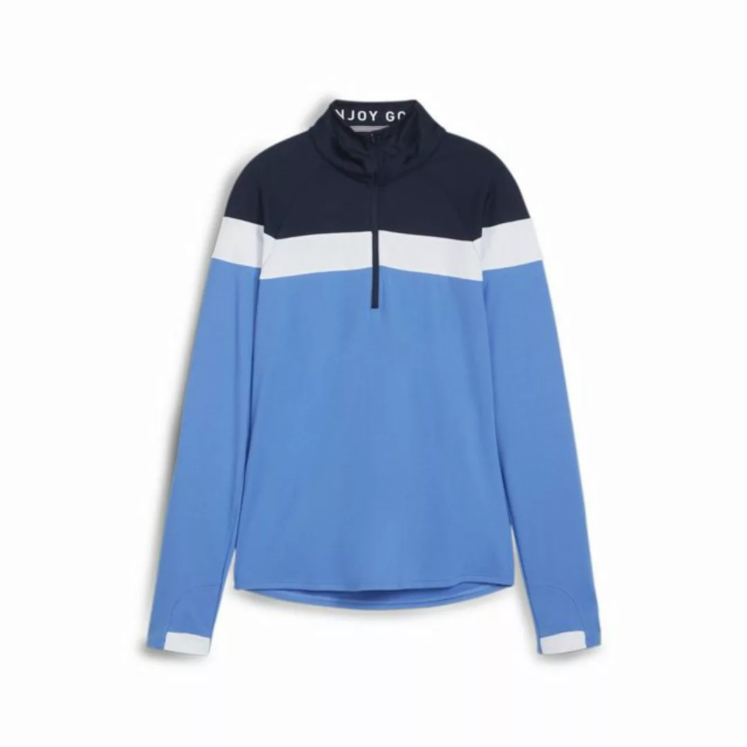 PUMA Longsweatshirt Puma Golf Layer Lightweight 1/4 Zip Navy/Weiß/Hellblau günstig online kaufen