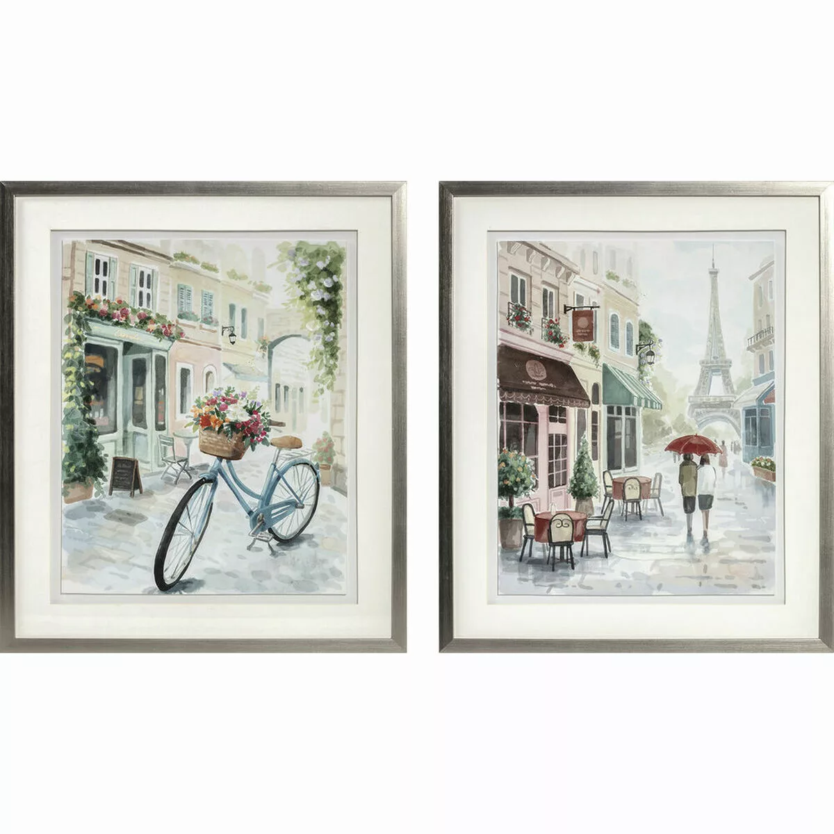 Bild Dkd Home Decor Paris (50 X 3 X 60 Cm) (2 Stück) günstig online kaufen