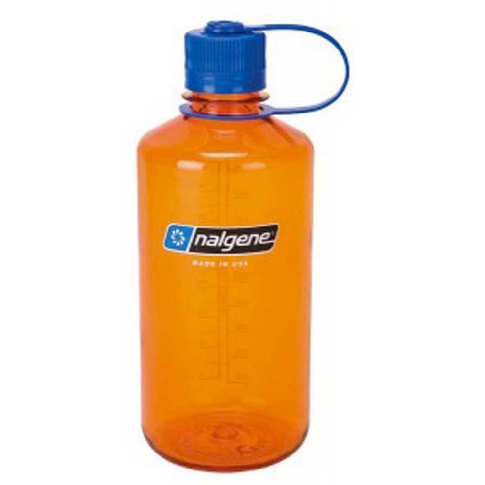 Nalgene Flasche Mit Schmalem Mund 1l One Size Orange / Loop-Top Blue günstig online kaufen