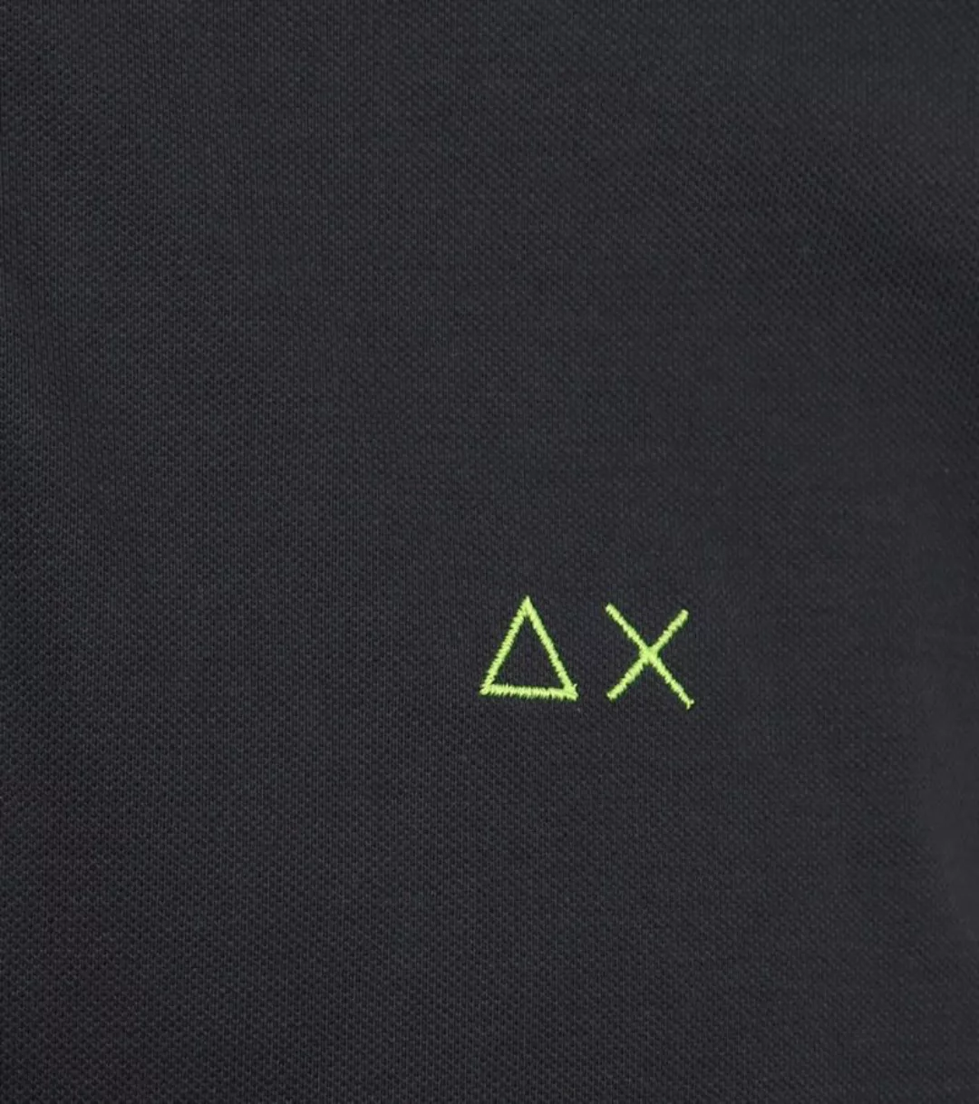 Sun68 Poloshirt Stripe Neongelb-Anthrazit - Größe XXL günstig online kaufen