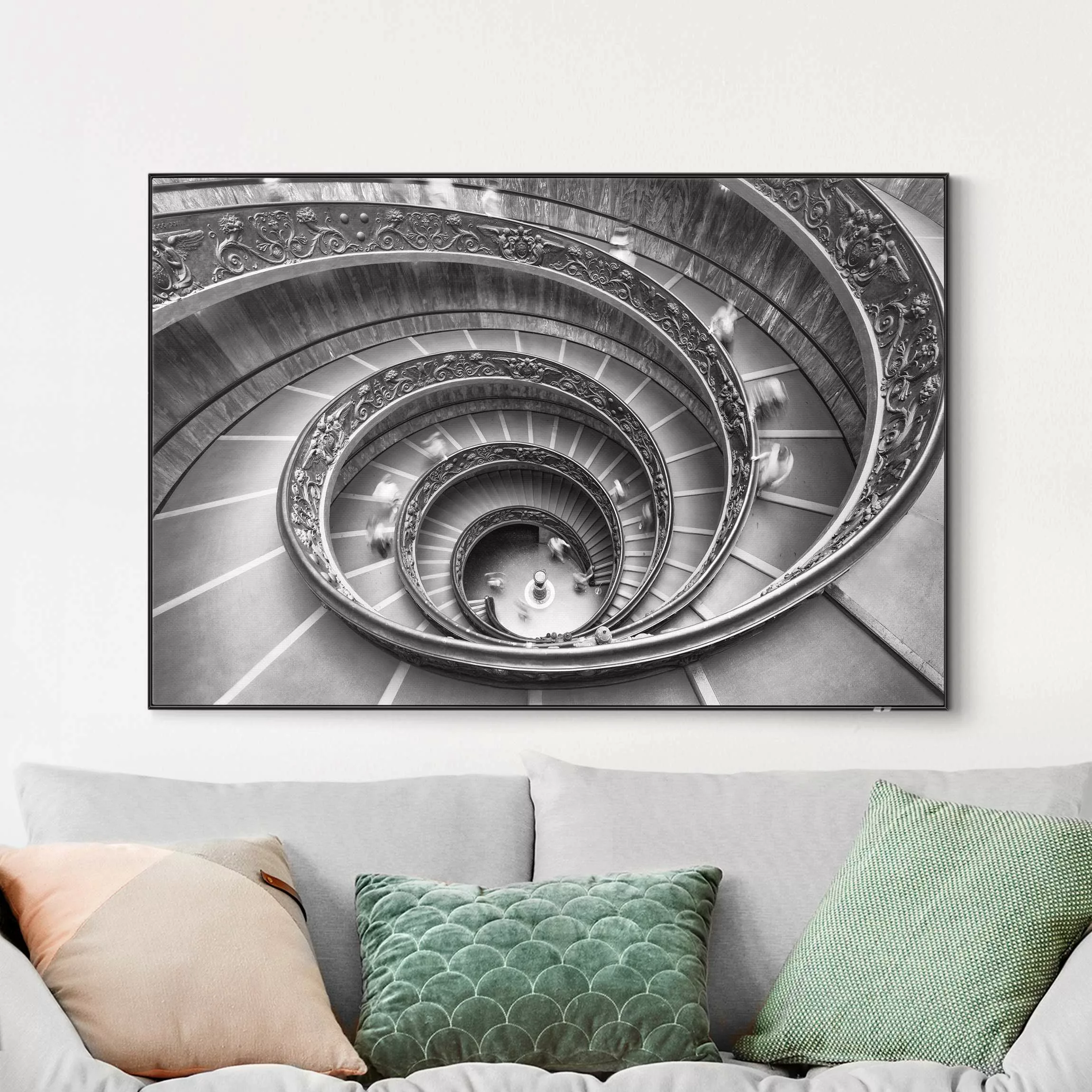 Wechselbild Bramante Treppe günstig online kaufen