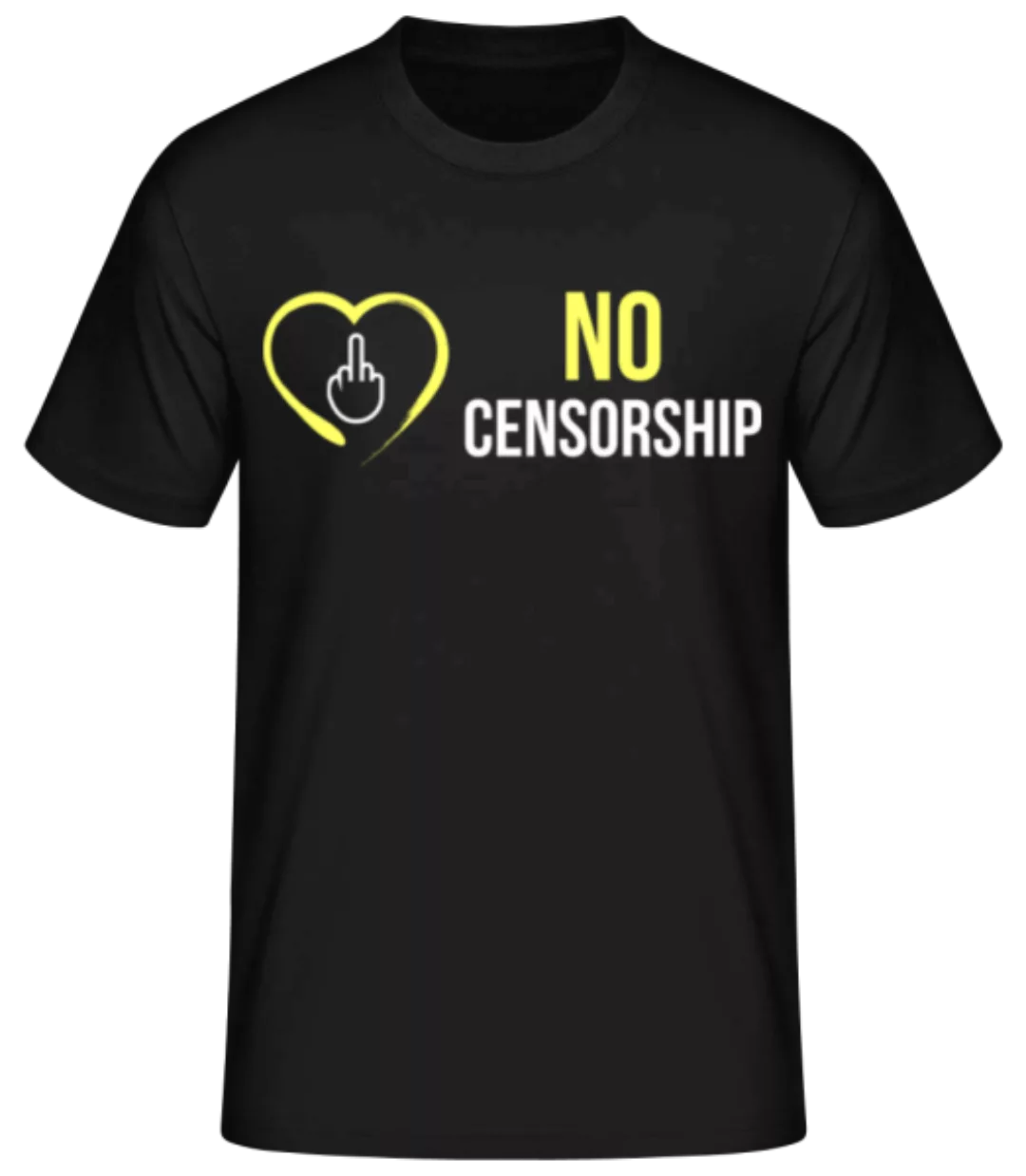 No Censorship · Männer Basic T-Shirt günstig online kaufen