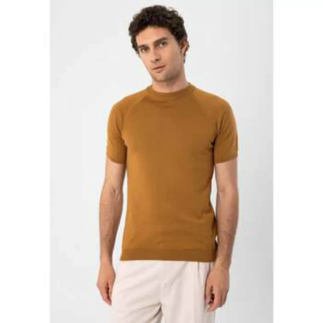 Antioch  T-Shirt Mock Turtleneck - Short Sleeve - Knitwear günstig online kaufen