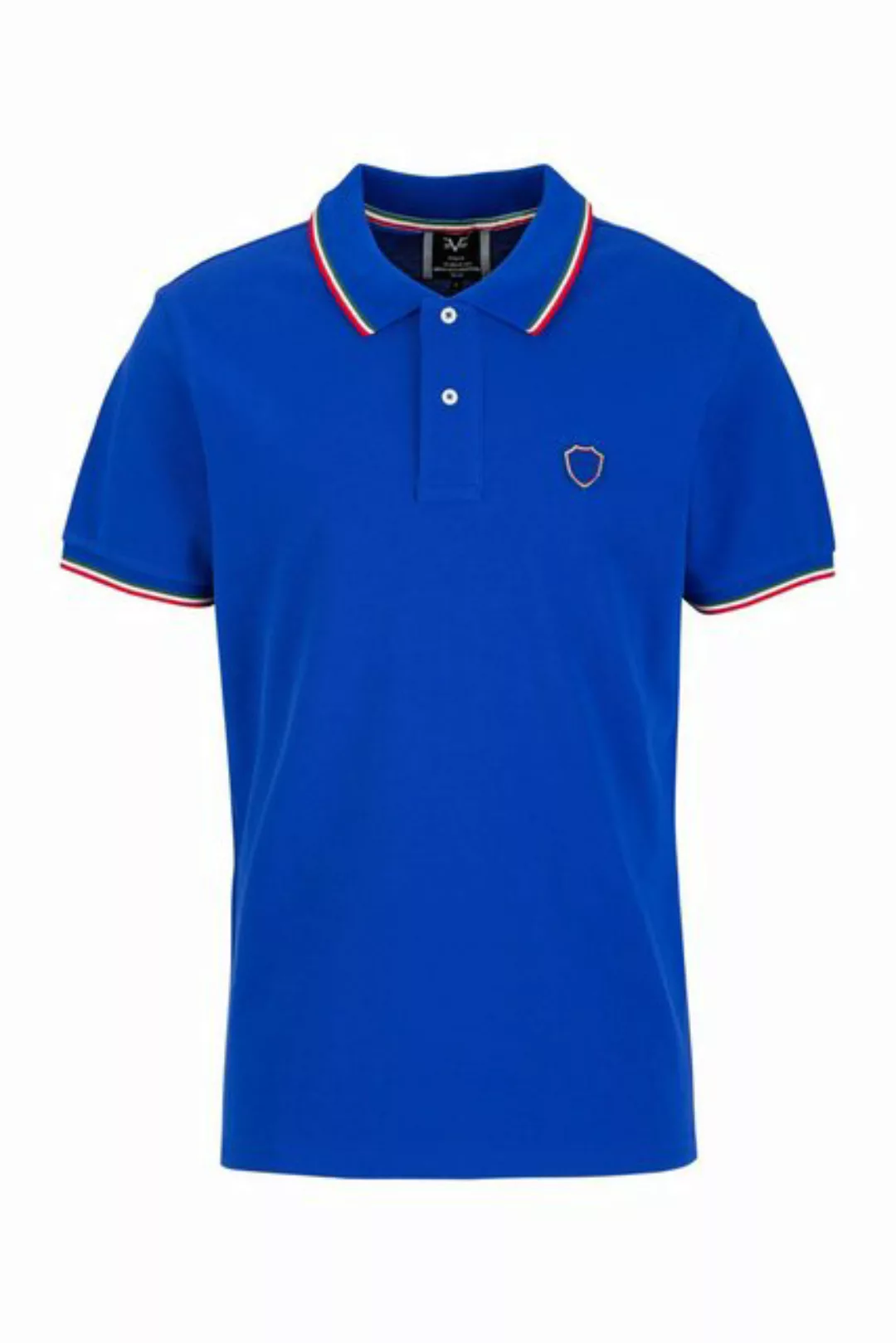 19V69 Italia by Versace Poloshirt PEET Sportliches Herren Poloshirt mit Kon günstig online kaufen