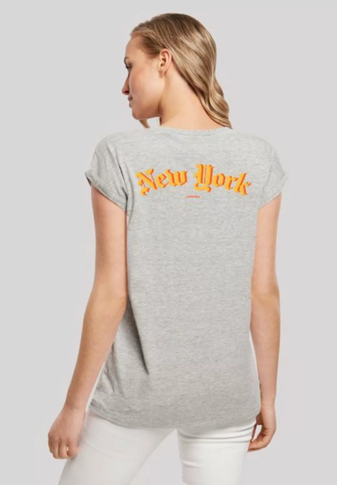 F4NT4STIC T-Shirt "New York Orange SHORT SLEEVE TEE", Print günstig online kaufen