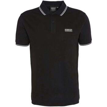 Barbour  T-Shirts & Poloshirts Evan Tipped Polo Shirt Black günstig online kaufen