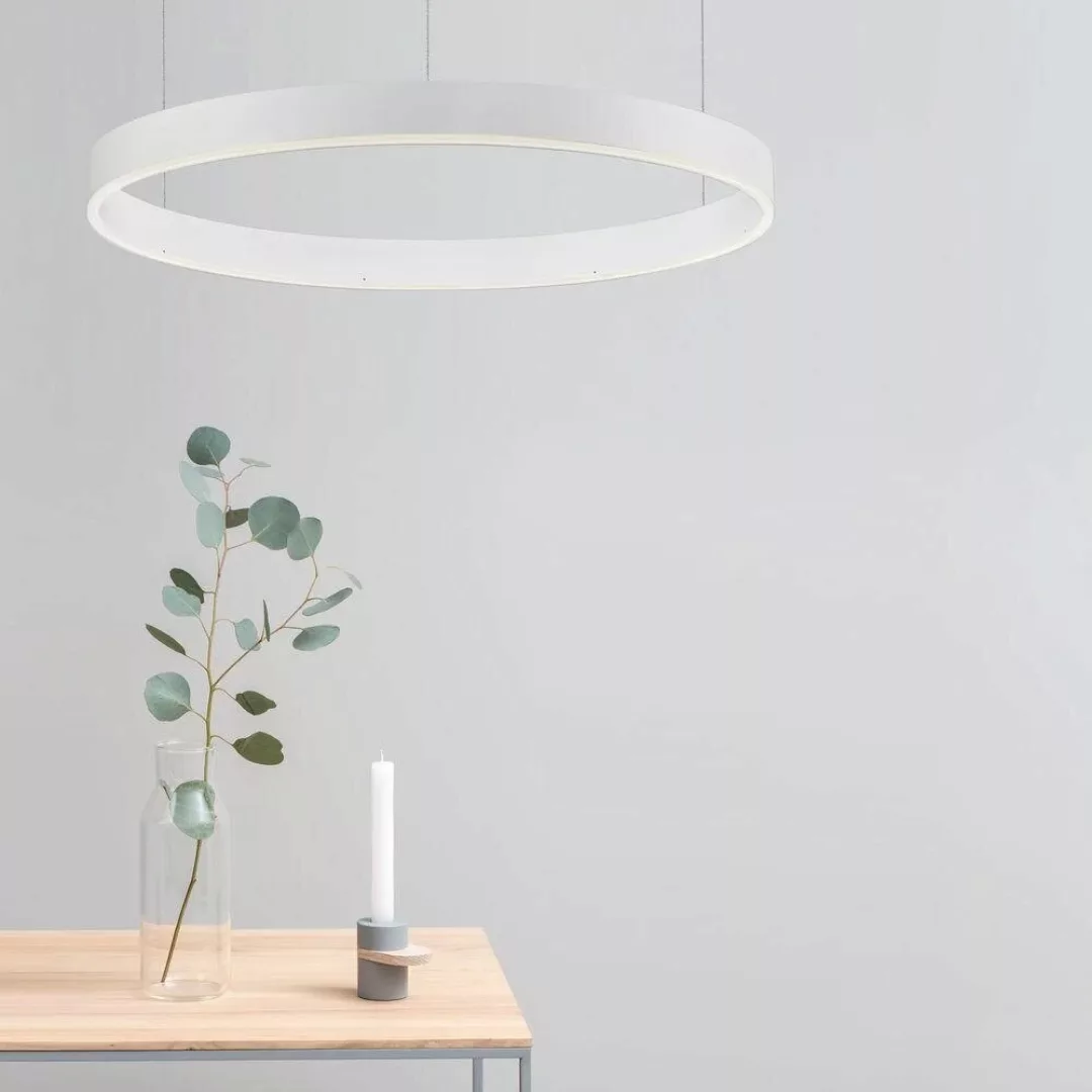 LED Pendelleuchte Motif in Weiß 40W 2800lm günstig online kaufen
