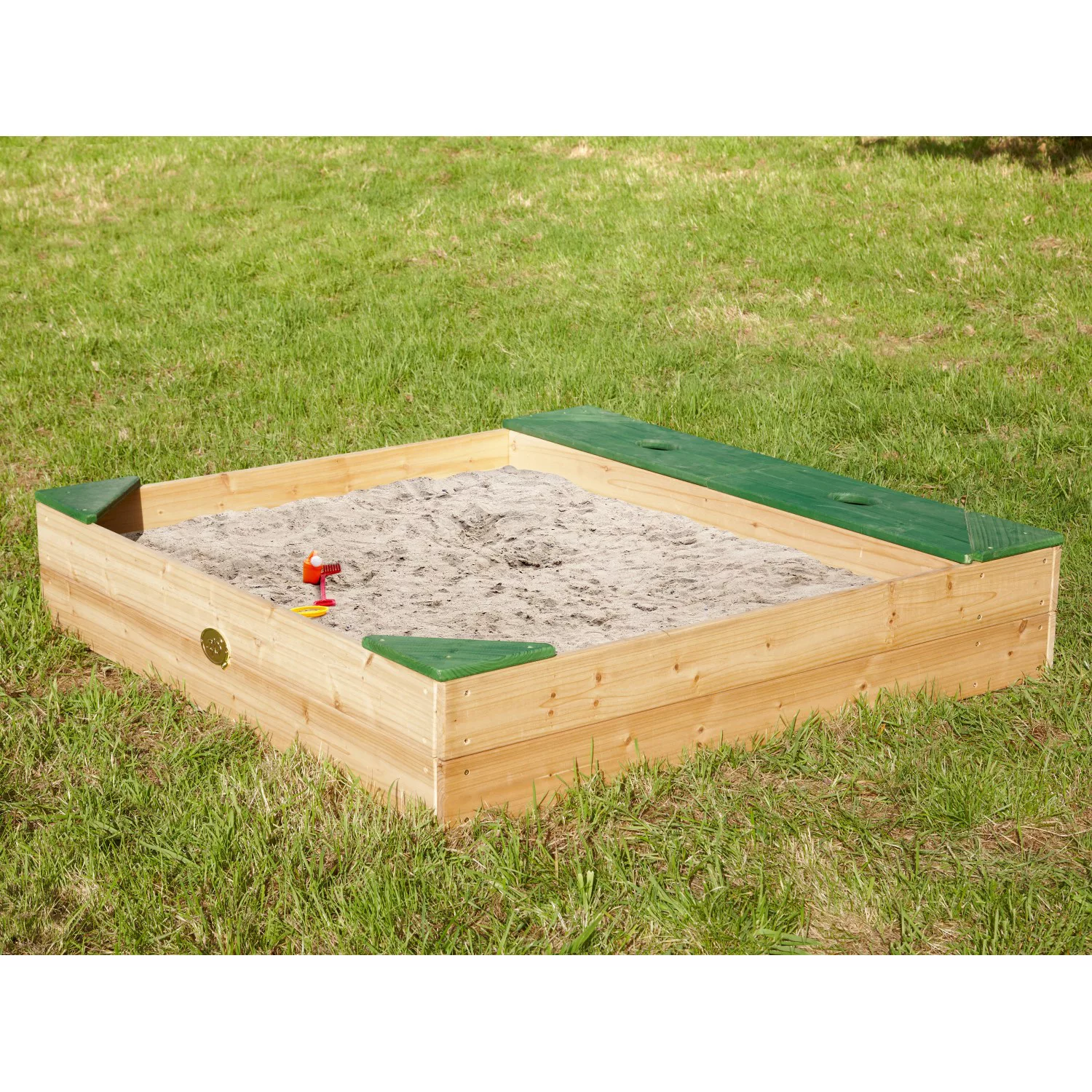 Axi Sandbox Amy mit Speicherplatz 115 cm x 115 cm FSC® günstig online kaufen