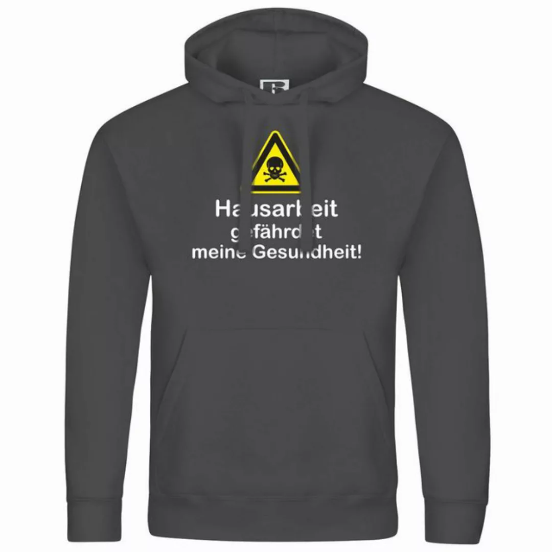 deinshirt Kapuzenpullover Herren Kapuzenpullover Hausarbeit gefährdet meine günstig online kaufen