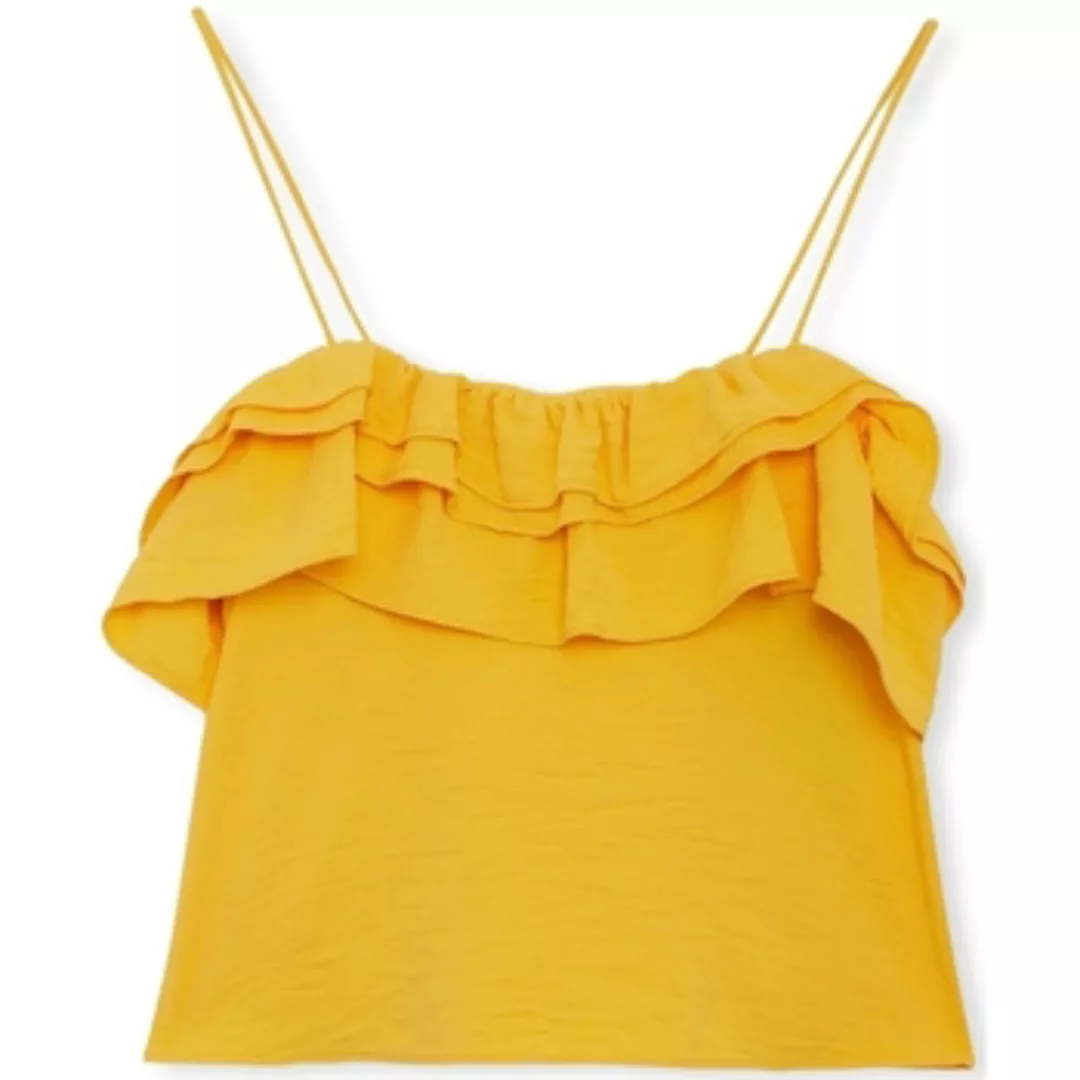 Compania Fantastica  Blusen COMPAÑIA FANTÁSTICA Top 11322 - Yellow günstig online kaufen