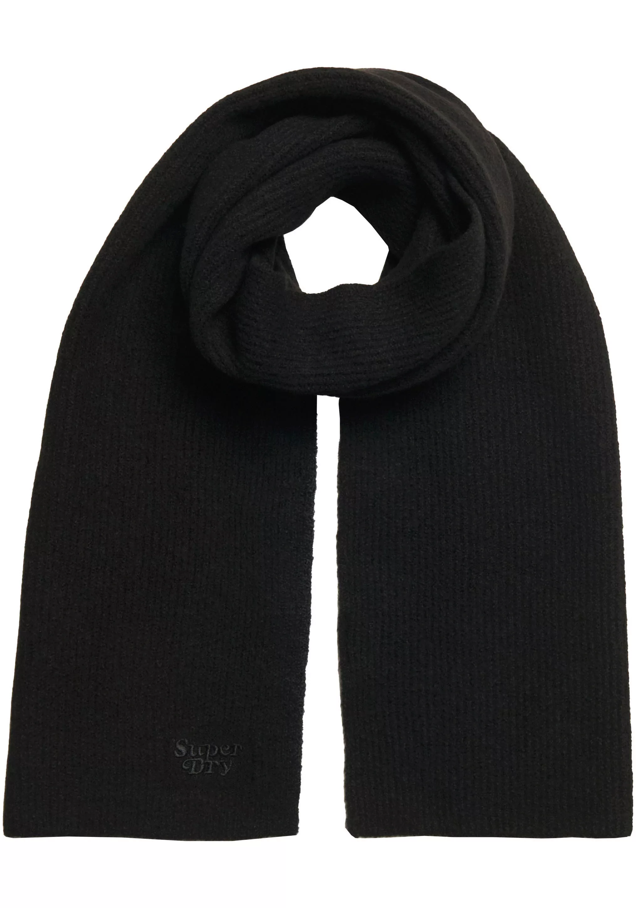 Superdry Strickschal "SOFT RIB KNIT SCARF" günstig online kaufen