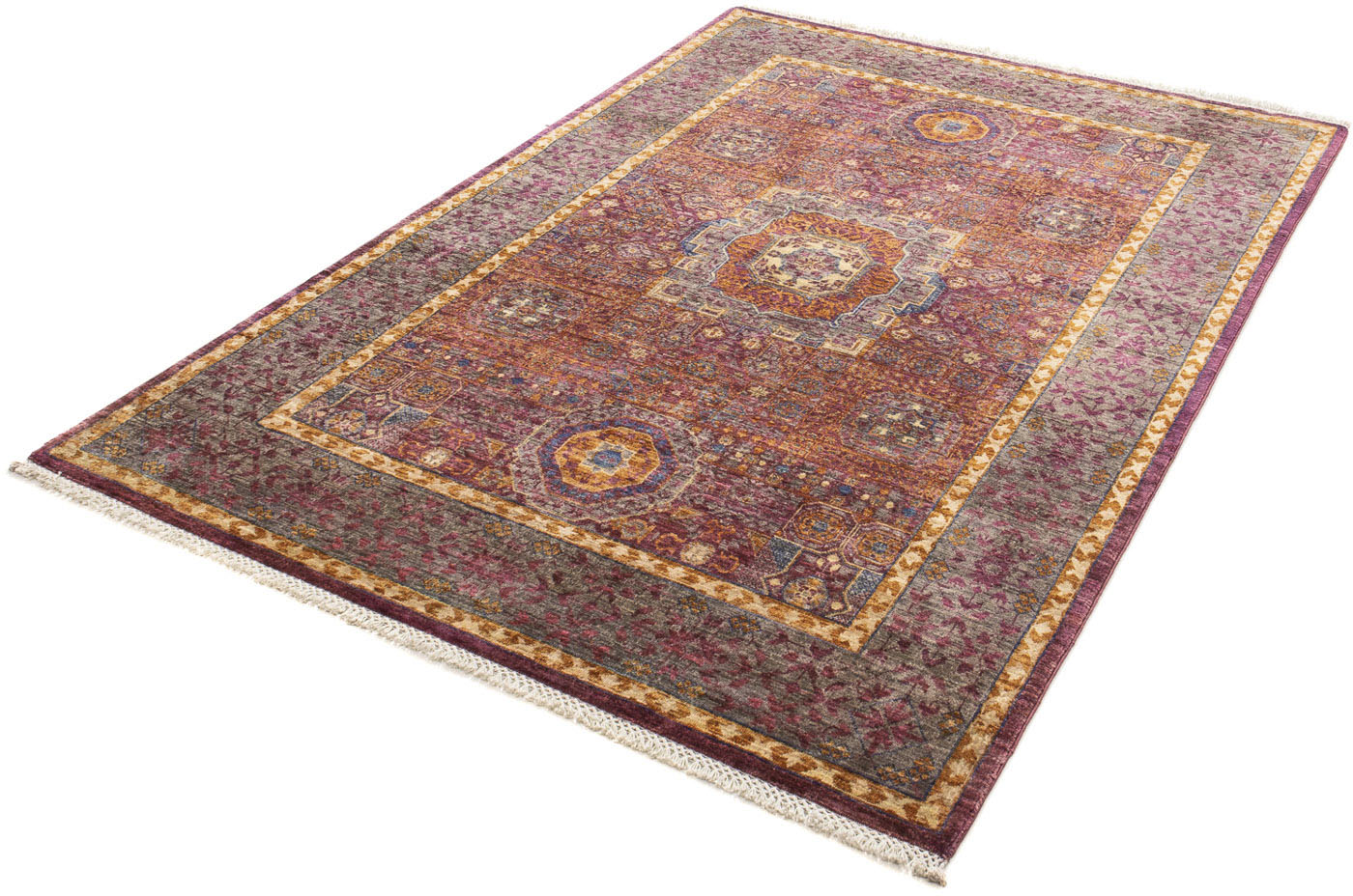 morgenland Orientteppich »Ziegler - 183 x 130 cm - rost«, rechteckig, Wohnz günstig online kaufen