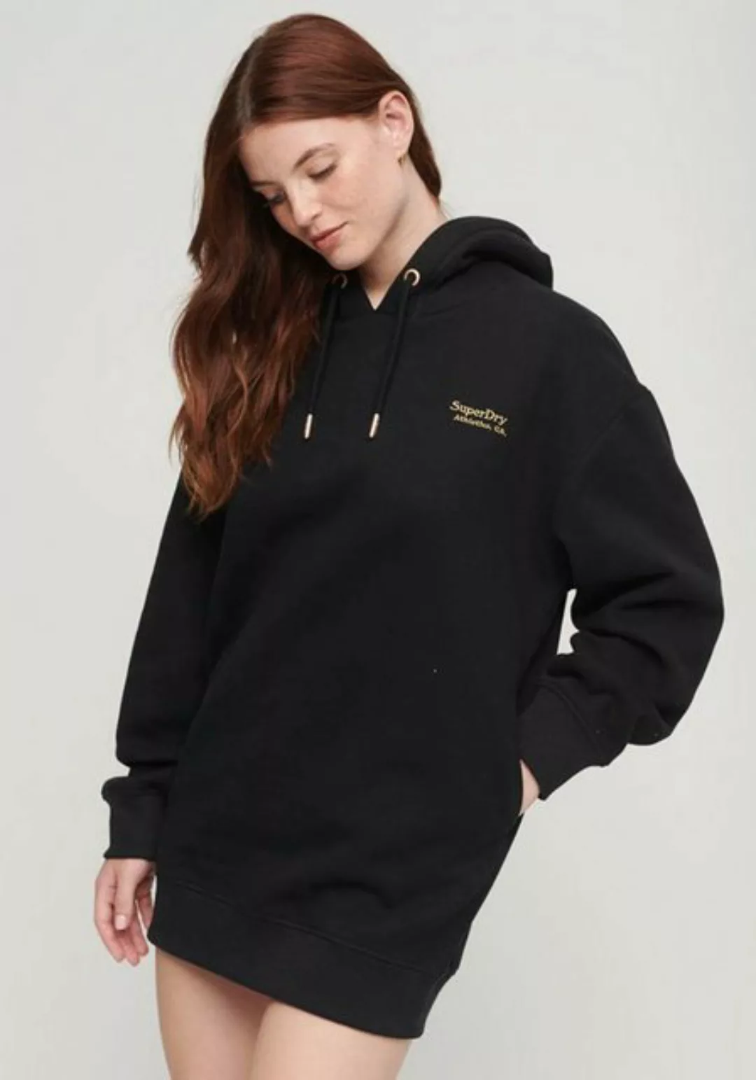 Superdry Sweatkleid ESSENTIAL HOODED SWEAT DRESS günstig online kaufen