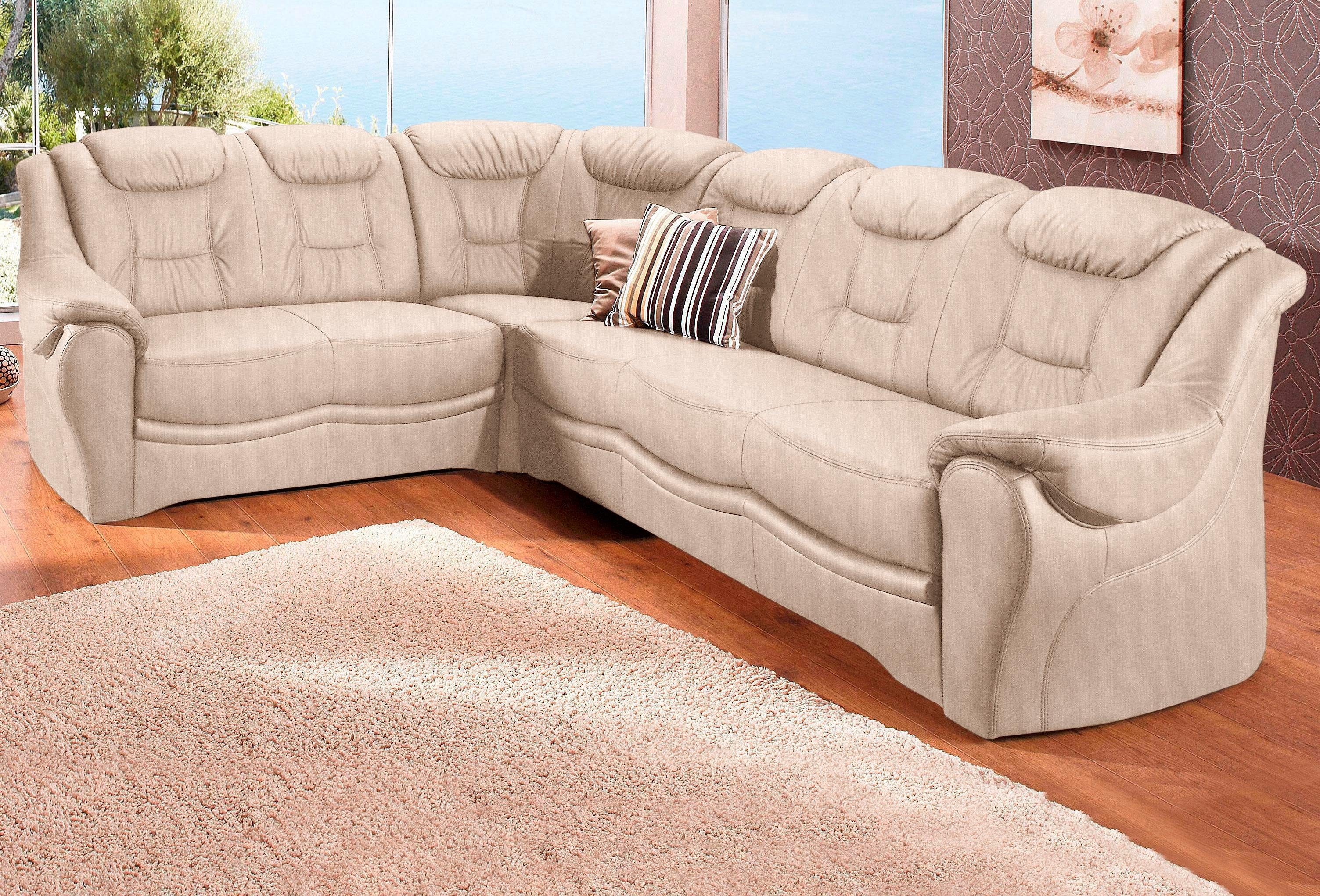 sit&more Ecksofa "Mailand L-Form", wahlweise mit Bettfunktion günstig online kaufen