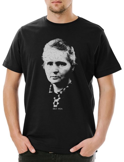 Urban Backwoods Print-Shirt Marie Curie Herren T-Shirt Skodowska hysiker Ch günstig online kaufen