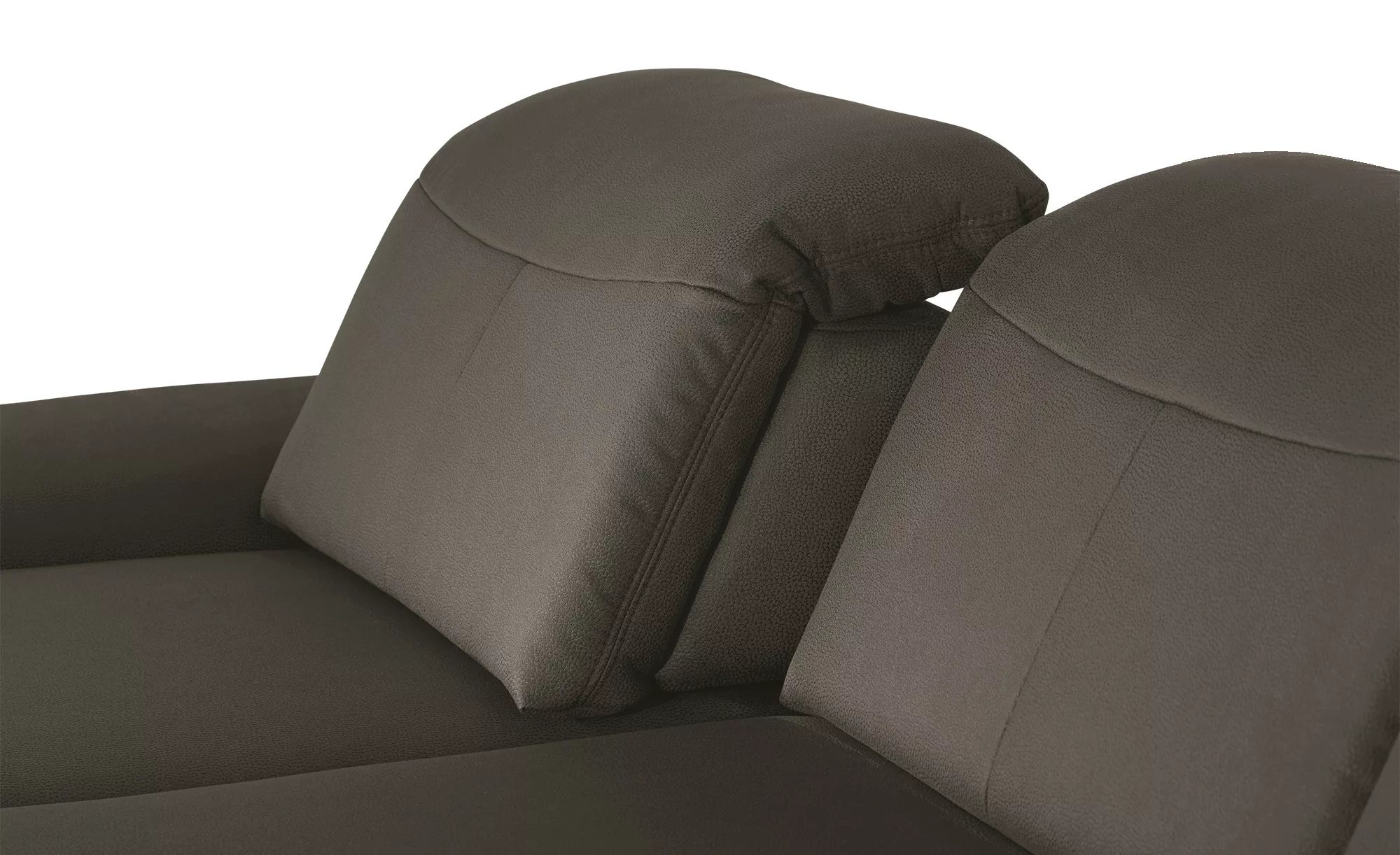 Lounge Collection Ecksofa aus Mikrofaser Kathrin ¦ braun ¦ Maße (cm): B: 30 günstig online kaufen