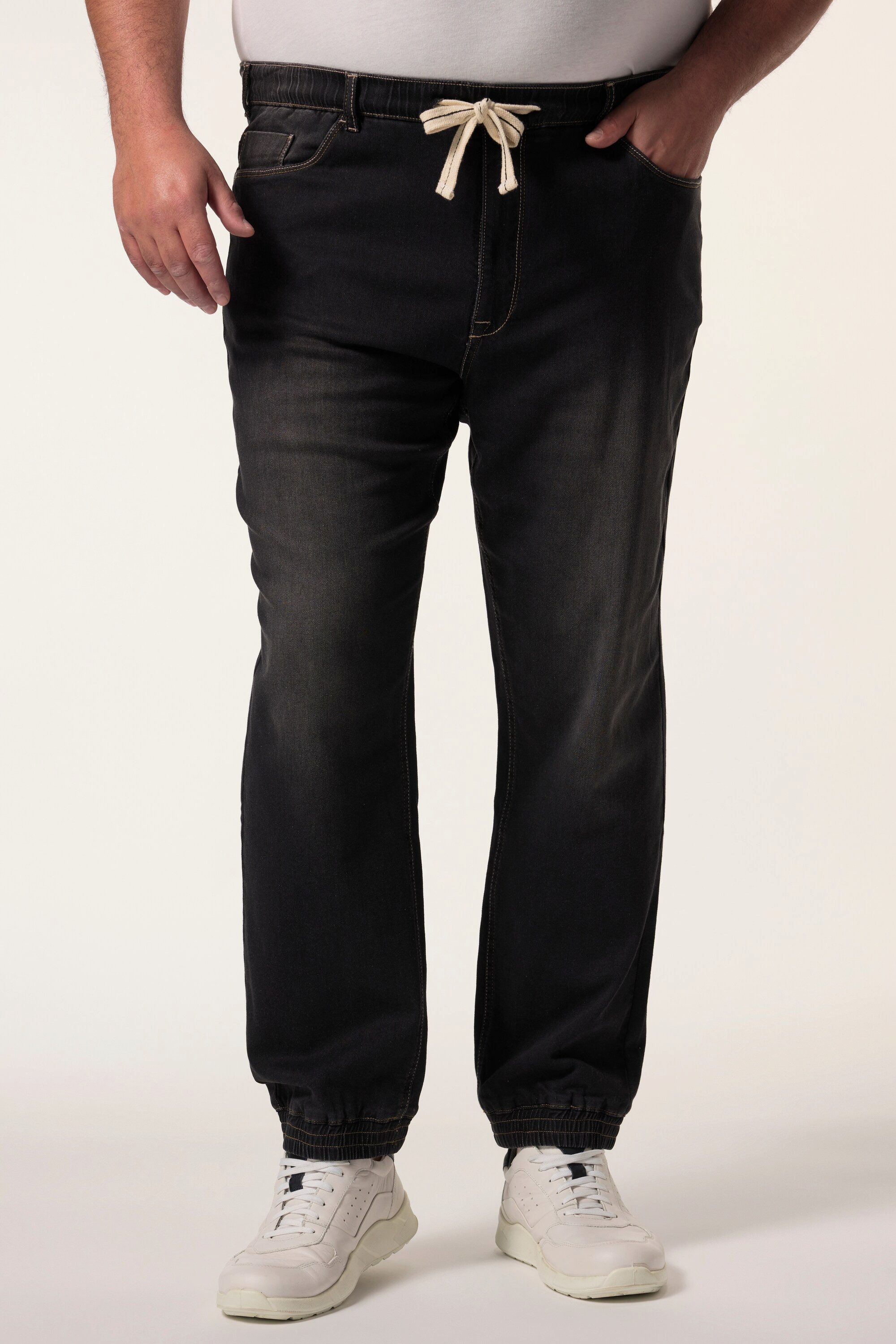 Men Plus 5-Pocket-Jeans Men+ Superstretch-Schlupfjeans Straight günstig online kaufen