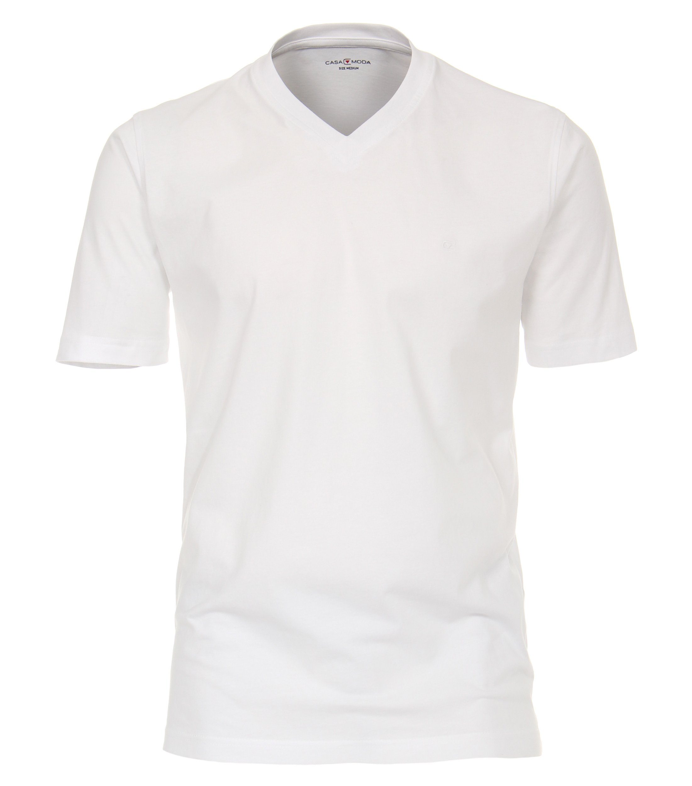 CASAMODA T-Shirt "CASAMODA T-Shirt Doppelpack uni" günstig online kaufen