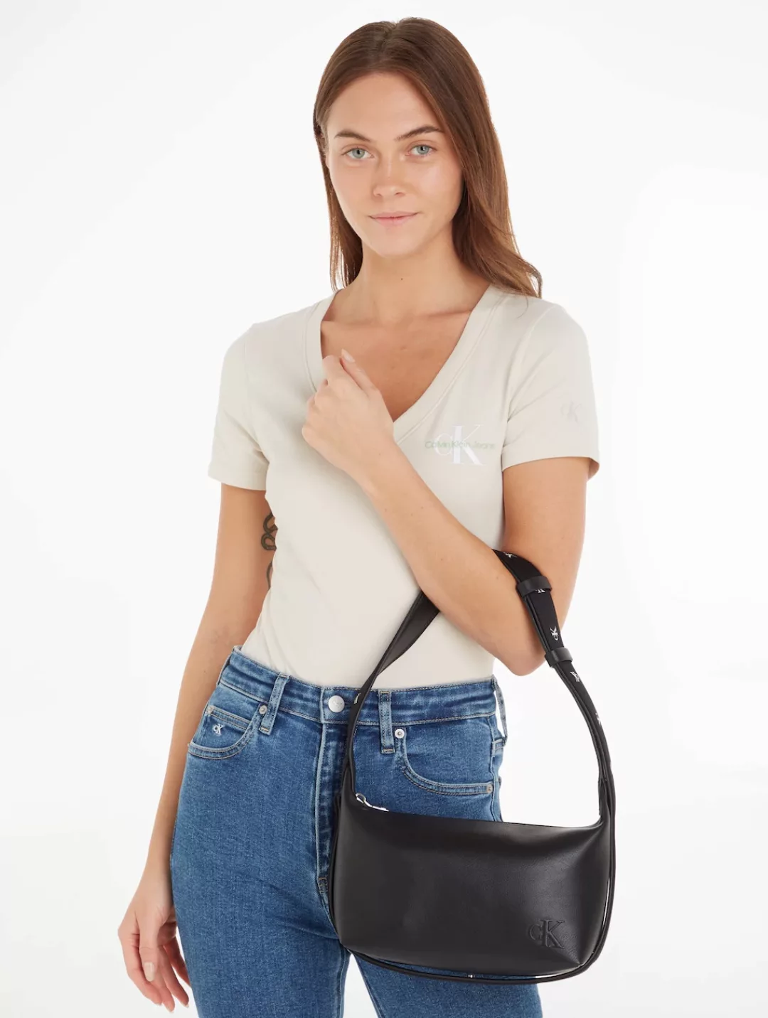 Calvin Klein Jeans Schultertasche "ULTRALIGHT SHOULDER BAG22 PU" günstig online kaufen