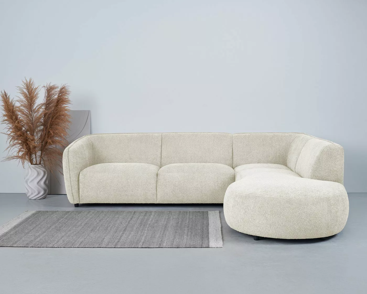 andas Ecksofa "Ostrup", schlichtes modernes Design, in verschiedenen Farben günstig online kaufen