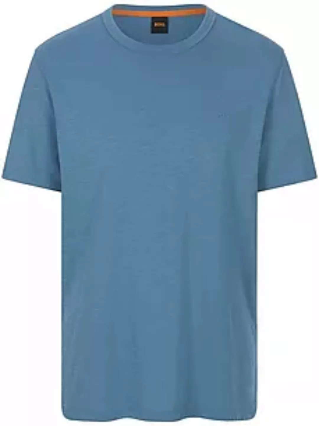 Rundhals-Shirt BOSS blau günstig online kaufen