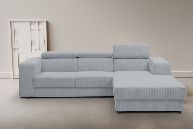 WERK2 Ecksofa »Cherry, modernes Sofa mit Komfortfunktionen, Breite 270cm, L günstig online kaufen