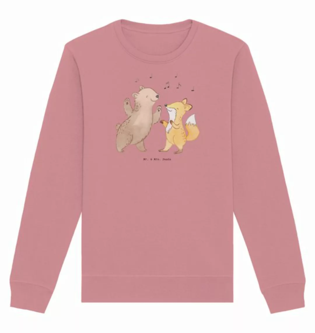 Mr. & Mrs. Panda Longpullover Größe XXL Bär & Fuchs Disco - Canyon Pink - G günstig online kaufen