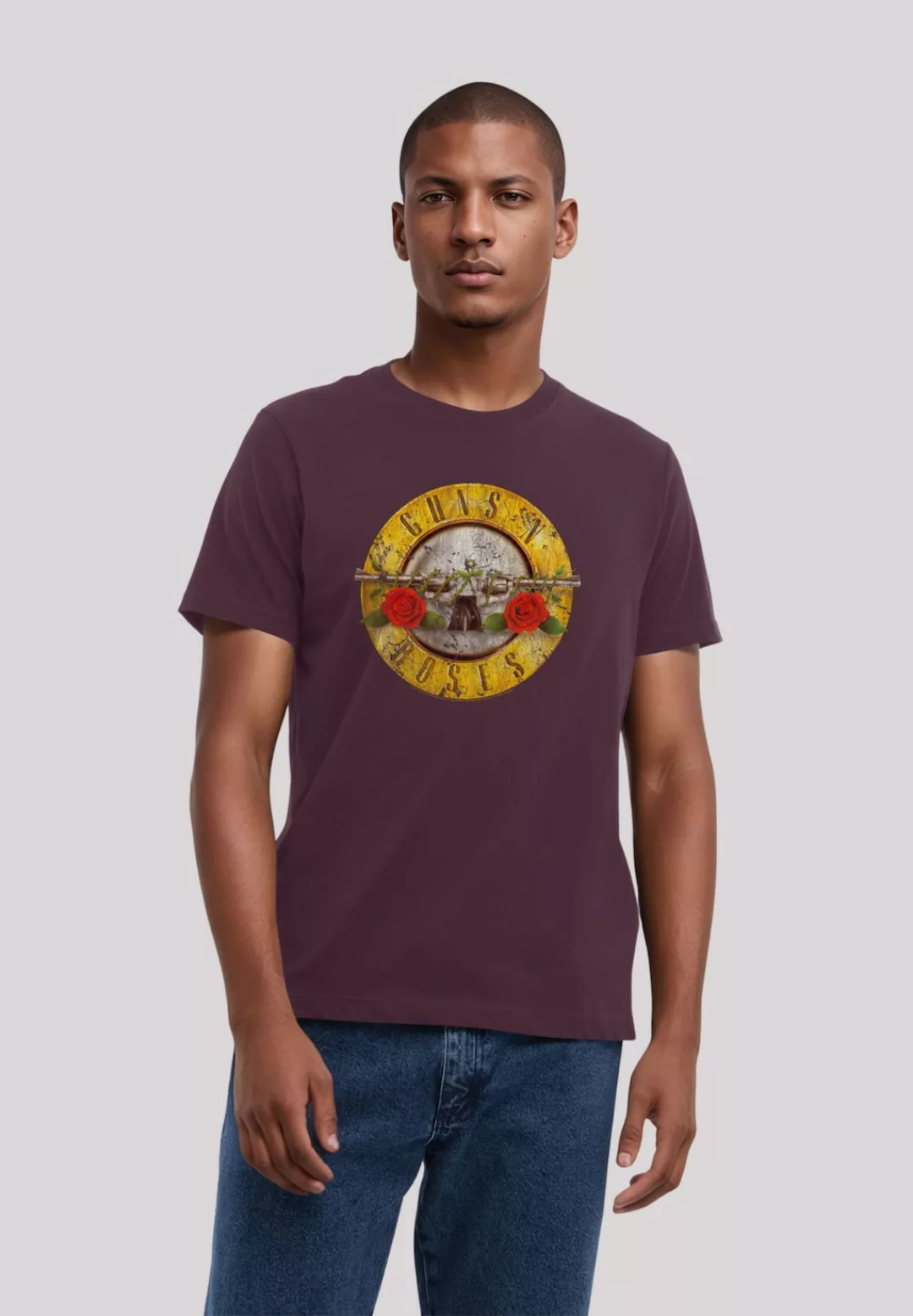 F4NT4STIC T-Shirt "Guns n Roses Vintage Bullet Logo", Premium Qualität Stre günstig online kaufen