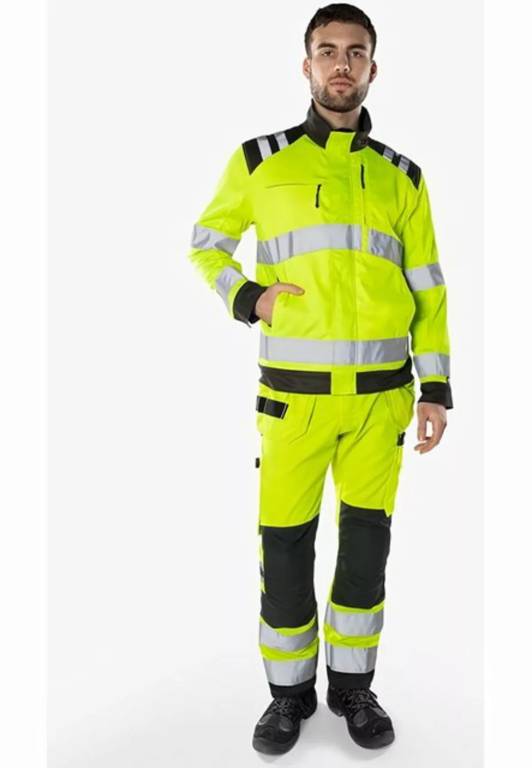 Fristads Warnschutz-Shirt High Vis Jacke Kl. 3 4794 Th günstig online kaufen